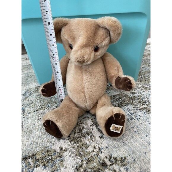 1983 Vintage House Of Nisbet Teddy Bear Jointed England Numbered 596/2500 - Picture 4 of 8